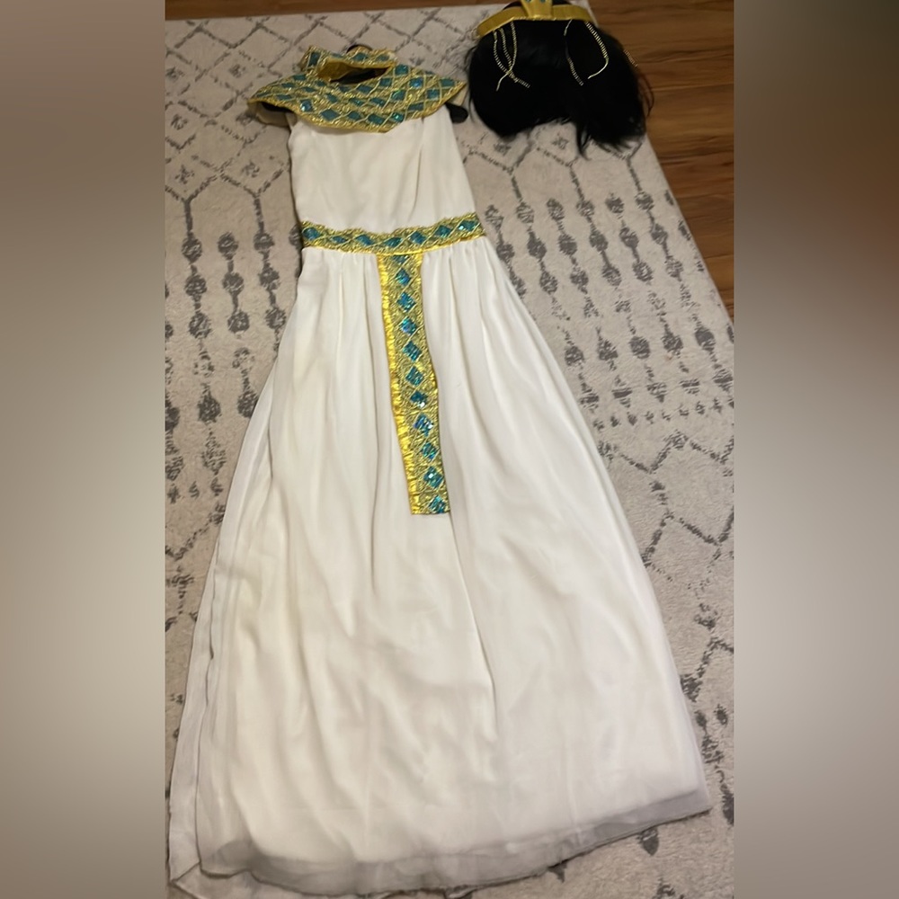 Cleopatra Costume Women And Wig size XL